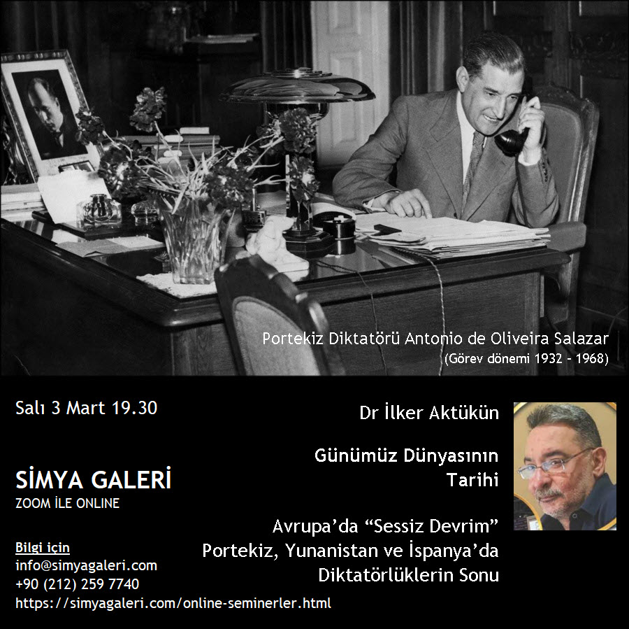Avrupa’da “Sessiz Devrim”: Portekiz, Yunanistan ve İspanya’da Diktatörlüklerin Sonu Avrupa’da “Sessiz Devrim”: Portekiz, Yunanistan ve İspanya’da Diktatörlüklerin Sonu